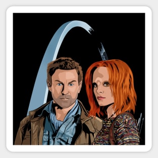 Nolan and Irisa Sticker